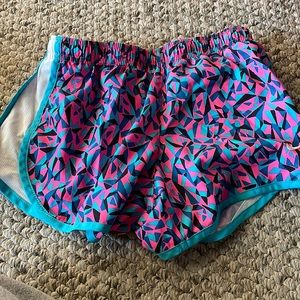 Nike dri fit lined shorts